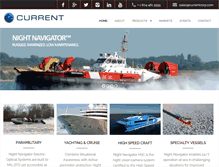 Tablet Screenshot of currentcorp.com